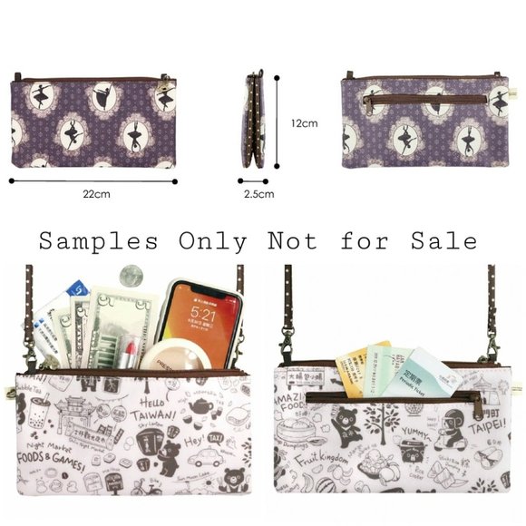 Waterproof  Rectangular Crossbody Purse - Picture 4 of 10